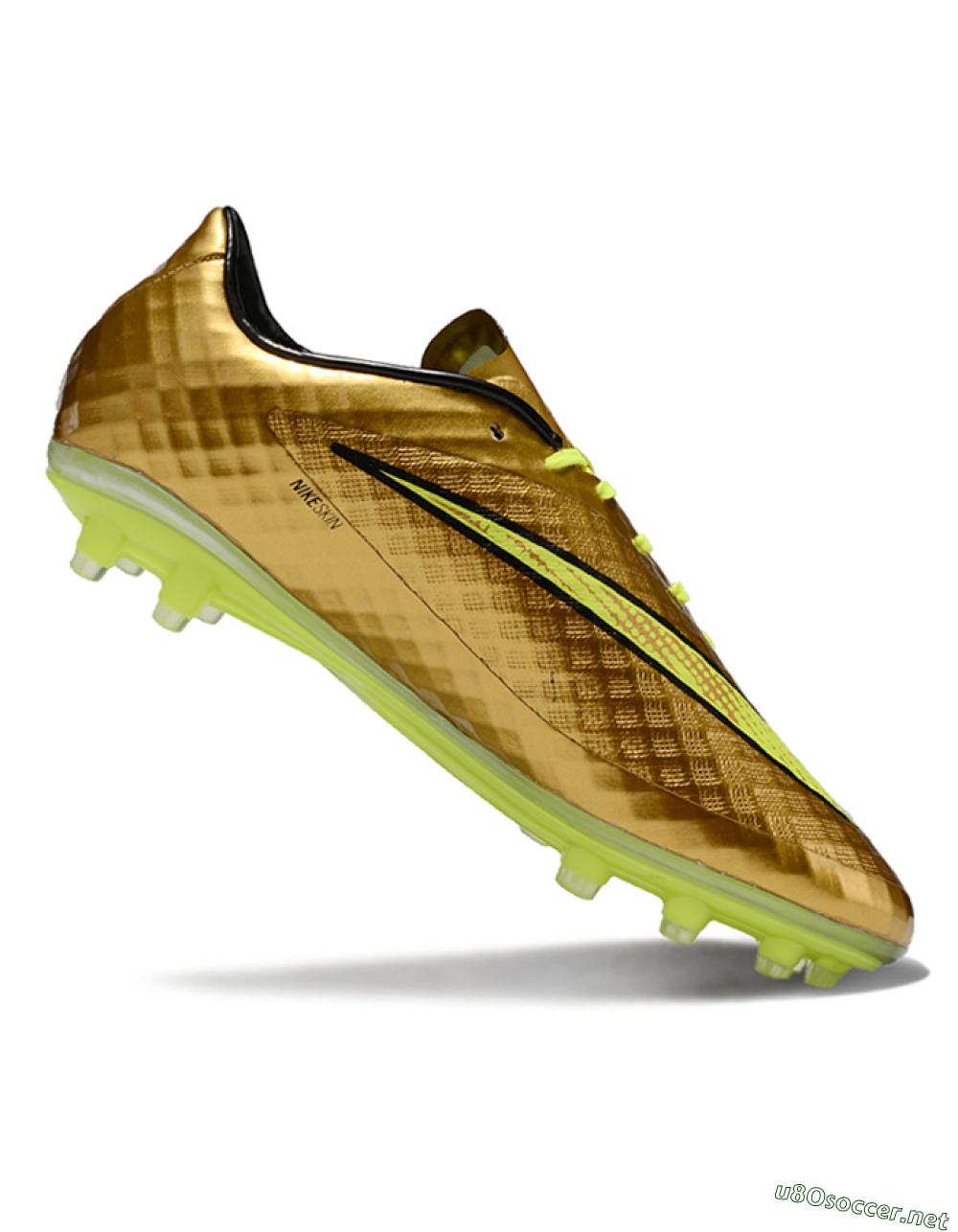 Men's Nike Hypervenom Phantom FG Football Boots - Gold/Yellow/Black 3