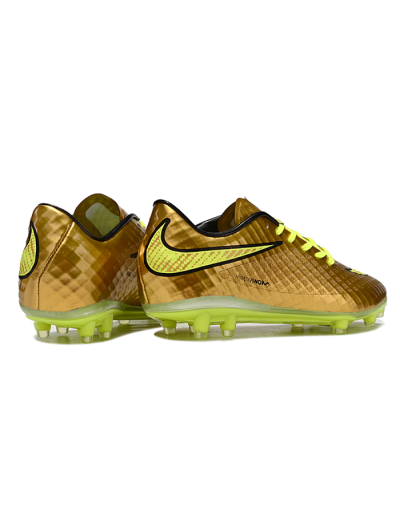 Men's Nike Hypervenom Phantom FG Football Boots - Gold/Yellow/Black