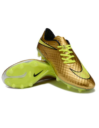Men's Nike Hypervenom Phantom FG Football Boots - Gold/Yellow/Black