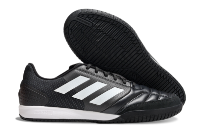 Men's Adidas Top Sala IC Football Shoes - Black/White