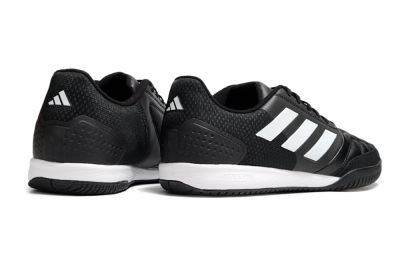 Men's Adidas Top Sala IC Football Shoes - Black/White