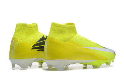 Men's Nike Air Zoom Mercurial Superfly 10 Elite FG Football Boots - Yellow/Black/White
