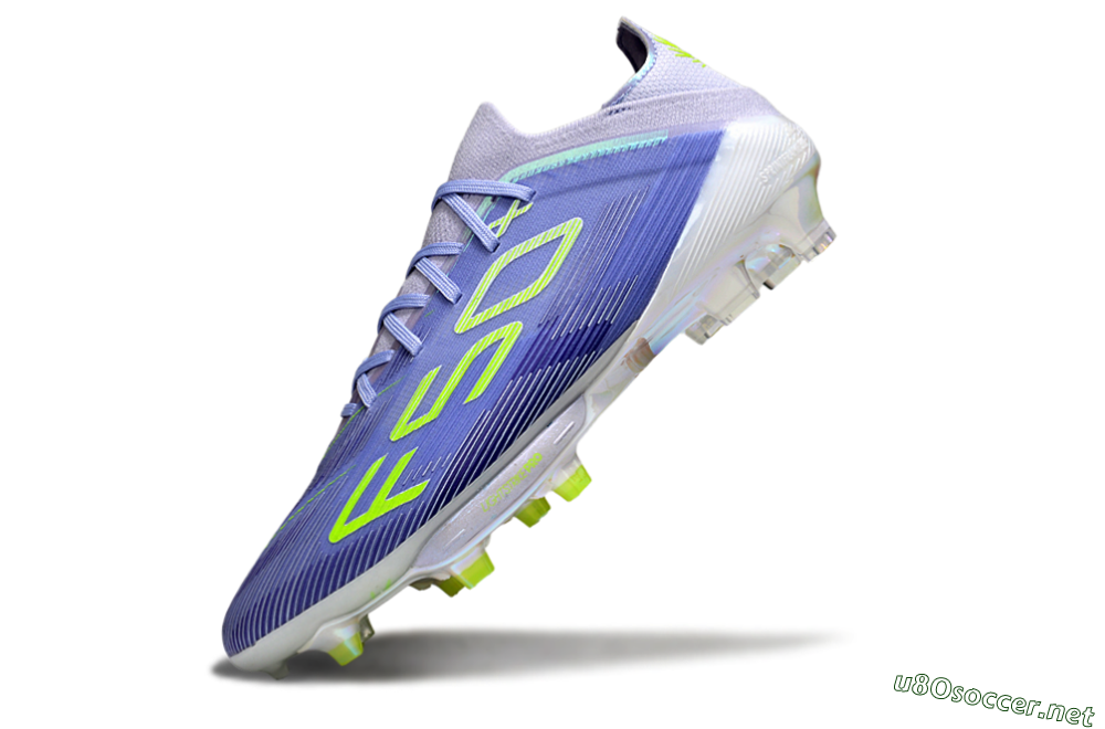Men's Adidas F50+ Elite Lightstrike Pro FG Football Boots - Blue/Yellow 5