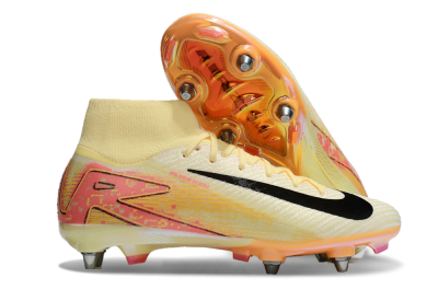 Men's Nike Air Zoom Mercurial Superfly 10 Elite SG Football Boots - Yellow/Black/Red