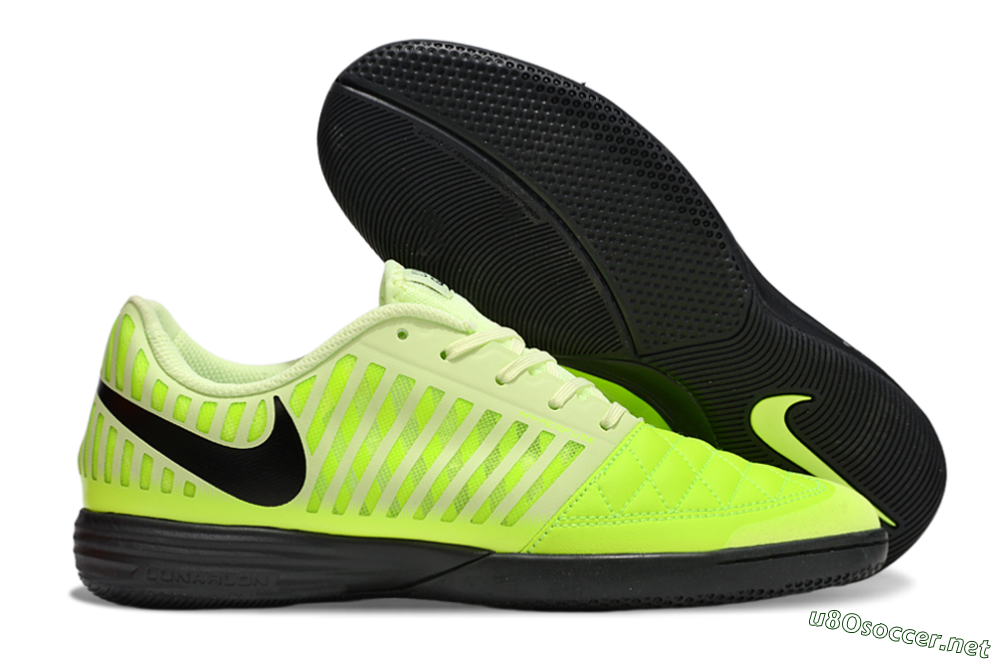 Unisex Nike Lunar Gato 2 IC Football Shoes - Yellow/Black 2