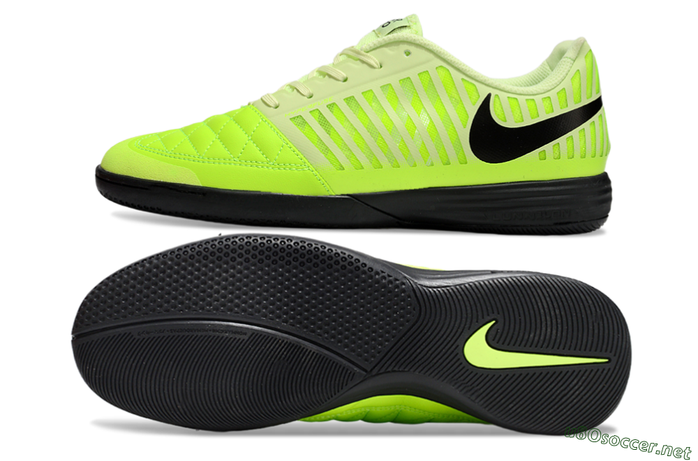 Unisex Nike Lunar Gato 2 IC Football Shoes - Yellow/Black 1