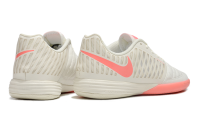 Unisex Nike Lunar Gato 2 IC Football Shoes - Beige/Red