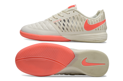 Unisex Nike Lunar Gato 2 IC Football Shoes - Beige/Red