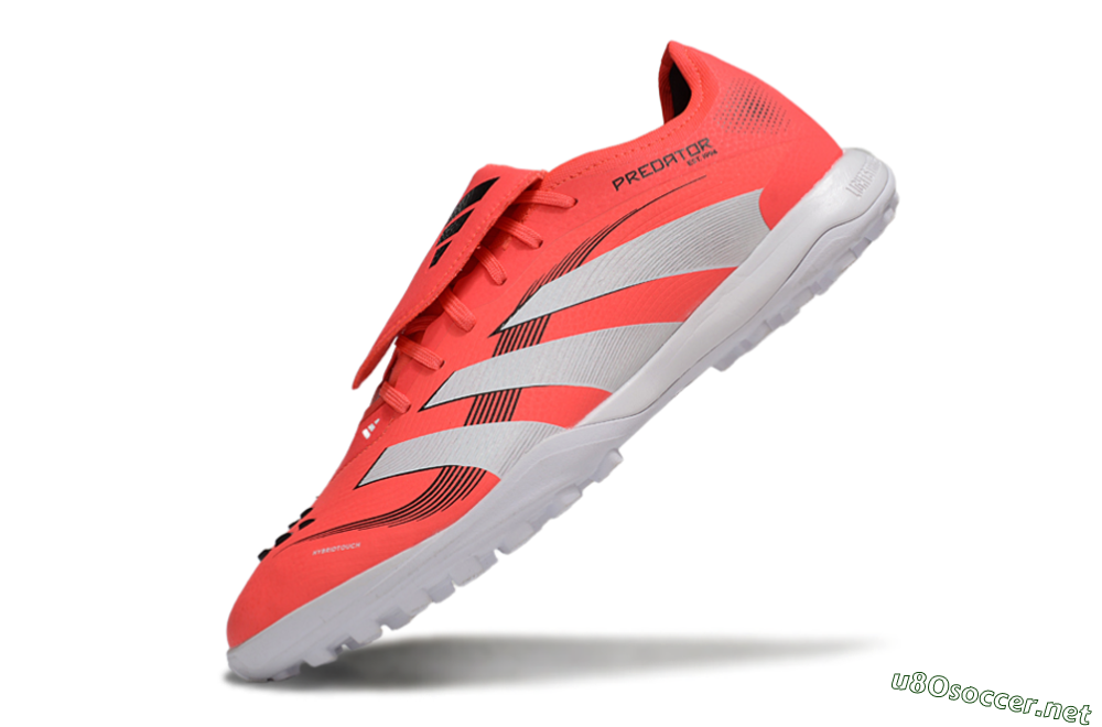 Men's Adidas Predator Elite Foldover Tongue TF Football Shoes - Red/White/Black 5