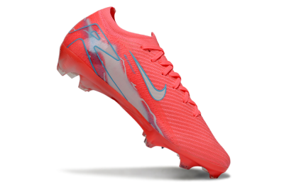 Unisex Nike Air Zoom Mercurial Vapor 16 Elite FG Football Boots - Red/Jade/Grey