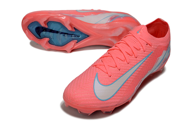 Unisex Nike Air Zoom Mercurial Vapor 16 Elite FG Football Boots - Red/Jade/Grey