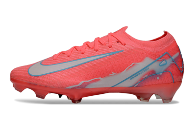 Unisex Nike Air Zoom Mercurial Vapor 16 Elite FG Football Boots - Red/Jade/Grey
