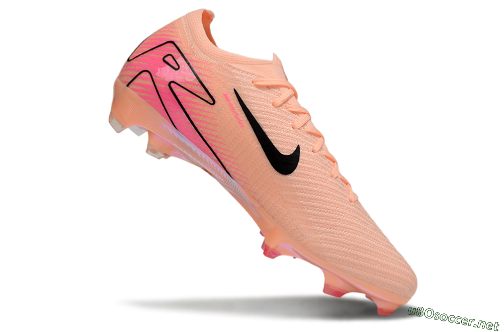 Unisex Nike Air Zoom Mercurial Vapor 16 Elite FG Football Boots - Pink/Black/Gold 4