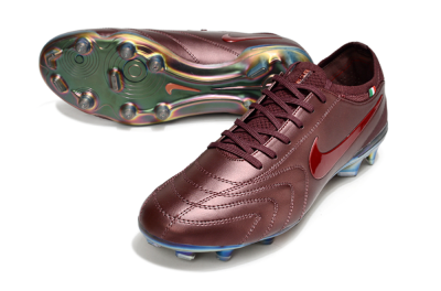 Men's Nike Tiempo Legend 10 Elite FG Football Boots - Red/Gold