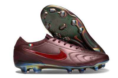 Men's Nike Tiempo Legend 10 Elite FG Football Boots - Red/Gold
