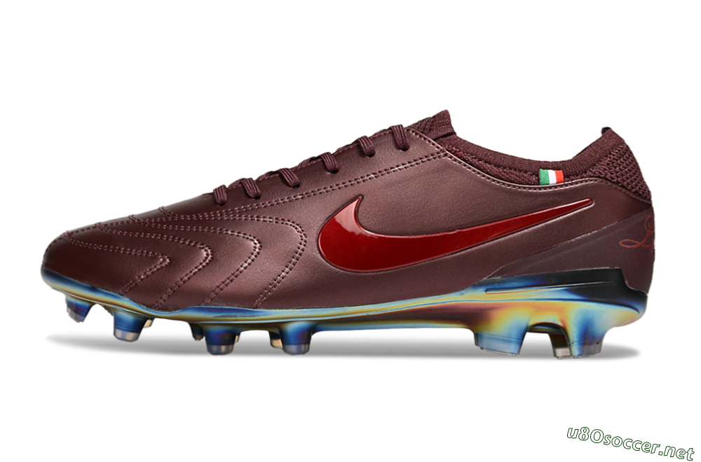 Men's Nike Tiempo Legend 10 Elite FG Football Boots - Red/Gold 0