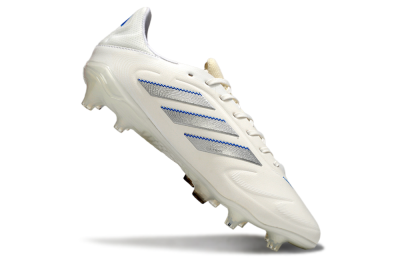 Men's Adidas Copa Pure 3 Elite FG Football Boots - White/Silver/Blue