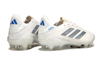 Men's Adidas Copa Pure 3 Elite FG Football Boots - White/Silver/Blue