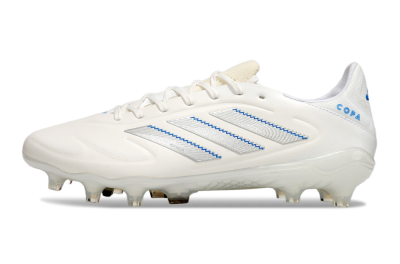 Men's Adidas Copa Pure 3 Elite FG Football Boots - White/Silver/Blue
