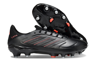Men's Adidas Copa Pure 3 Elite FG Football Boots - Black/Red