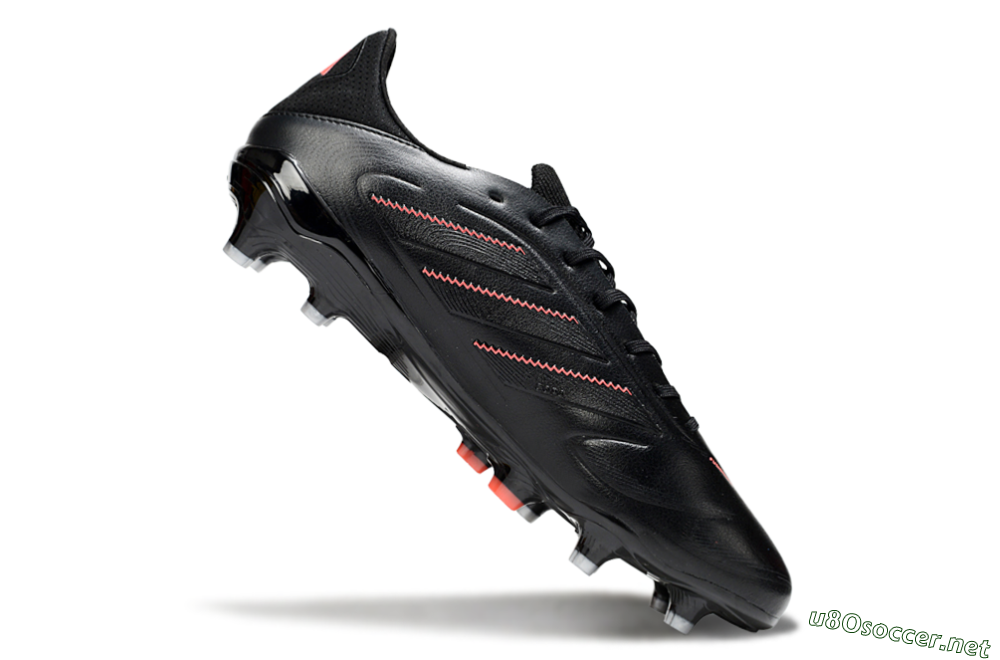 Men's Adidas Copa Pure 3 Elite FG Football Boots - Black/Red 4