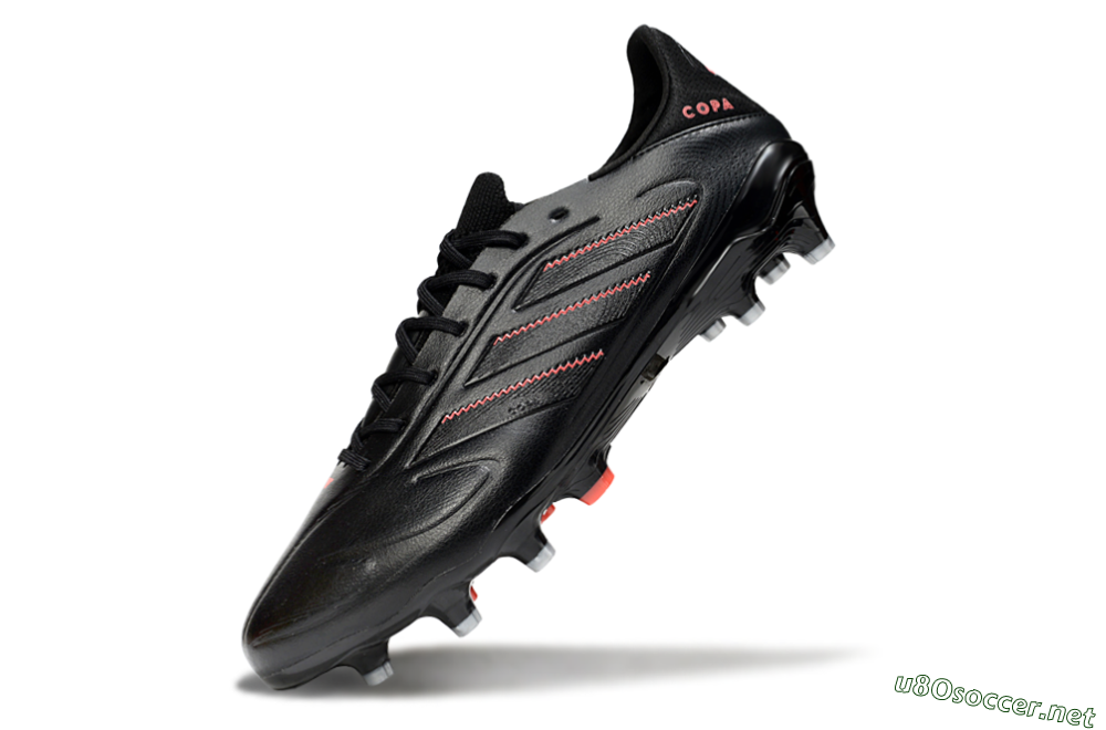 Men's Adidas Copa Pure 3 Elite FG Football Boots - Black/Red 5