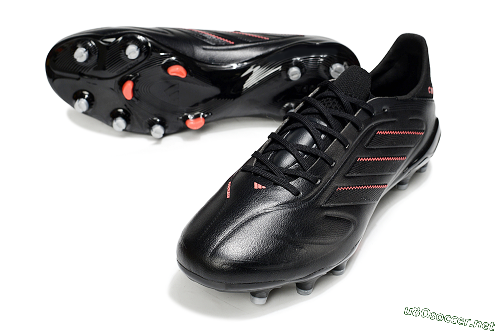 Men's Adidas Copa Pure 3 Elite FG Football Boots - Black/Red 3