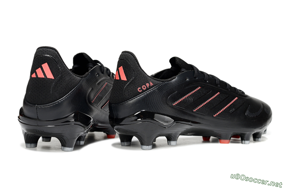 Men's Adidas Copa Pure 3 Elite FG Football Boots - Black/Red 6