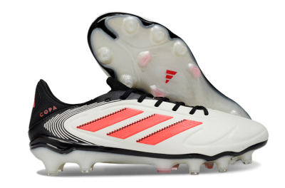 Men's Adidas Copa Pure 3 Elite FG Football Boots - White/Red/Black