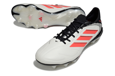 Men's Adidas Copa Pure 3 Elite FG Football Boots - White/Red/Black