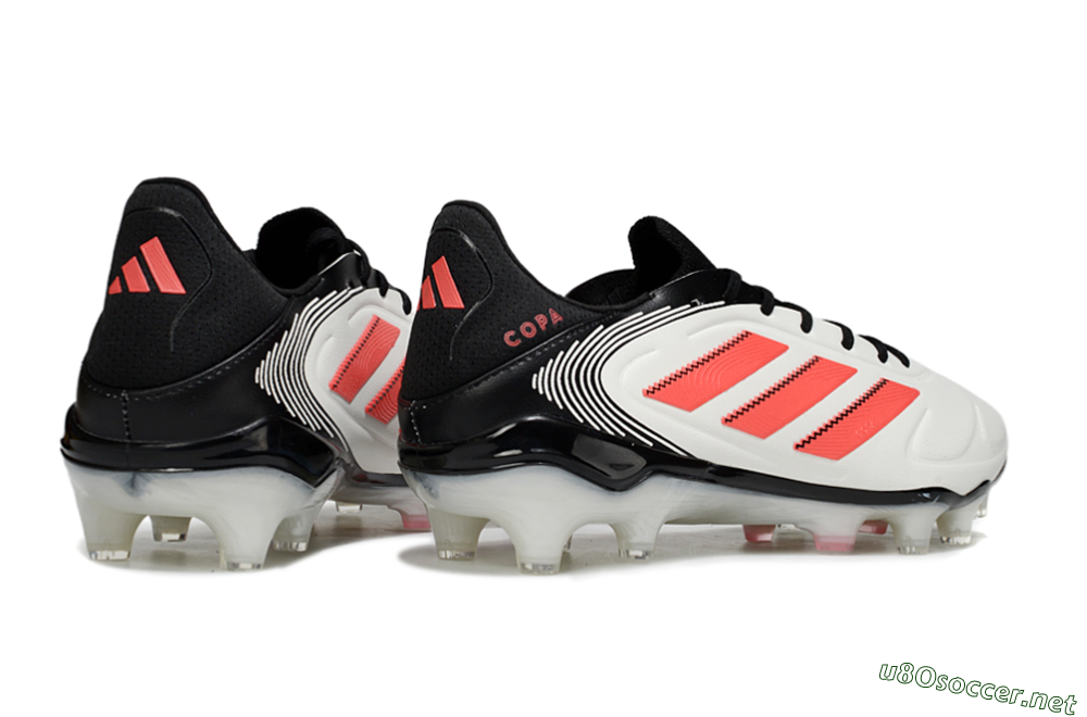 Men's Adidas Copa Pure 3 Elite FG Football Boots - White/Red/Black 6
