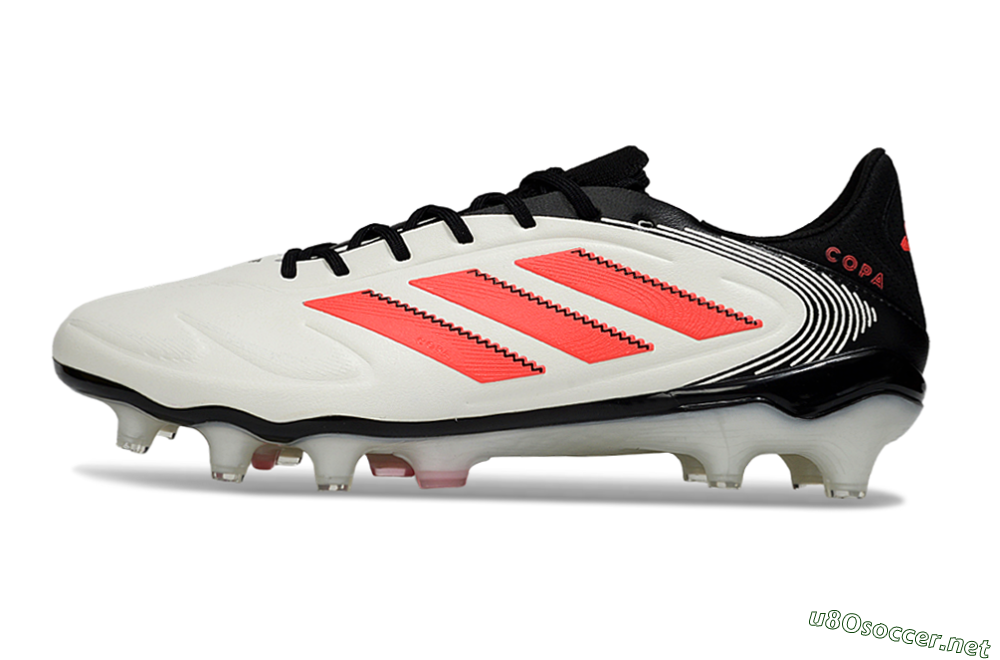 Men's Adidas Copa Pure 3 Elite FG Football Boots - White/Red/Black 0
