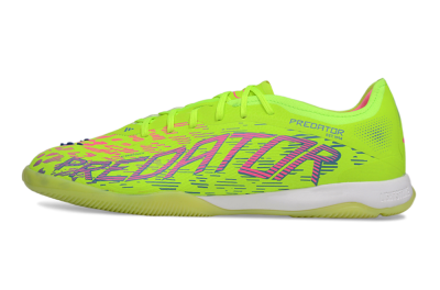 Men's Adidas Predator 25 Elite IC Football Shoes - Yellow/Pink/White