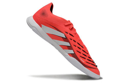 Men's Adidas Predator 25 Elite IC Football Shoes - Red/White/Black