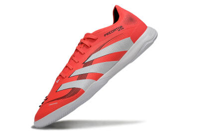 Men's Adidas Predator 25 Elite IC Football Shoes - Red/White/Black