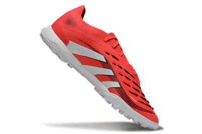 Men's Adidas Predator 25 Elite TF Football Shoes - Red/White/Black
