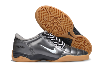 Men's Nike Total 90 II IC Football Shoes - Grey/White