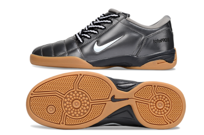 Men's Nike Total 90 II IC Football Shoes - Grey/White