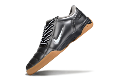 Men's Nike Total 90 II IC Football Shoes - Grey/White