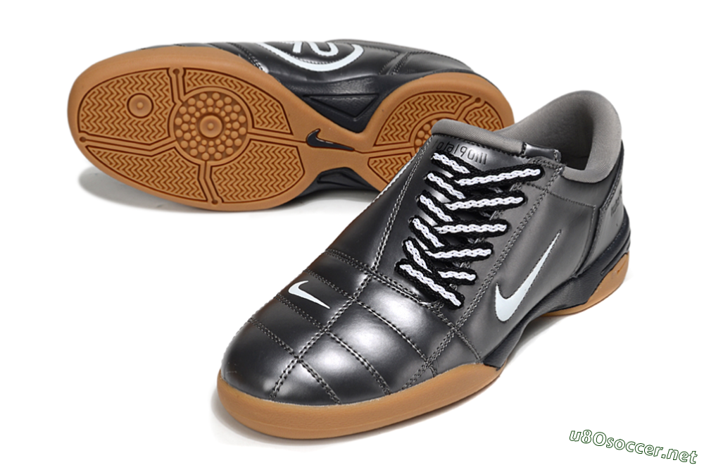 Men's Nike Total 90 II IC Football Shoes - Grey/White 3