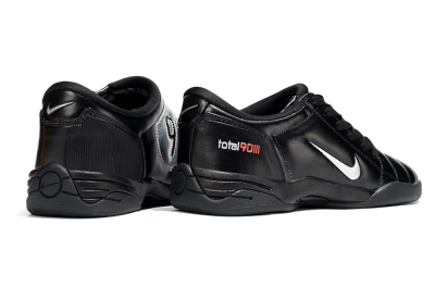 Men's Nike Total 90 II IC Football Shoes - Black/White/Red