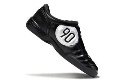 Men's Nike Total 90 II IC Football Shoes - Black/White/Red