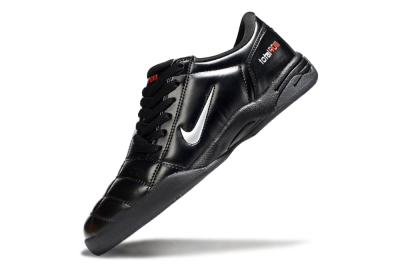 Men's Nike Total 90 II IC Football Shoes - Black/White/Red