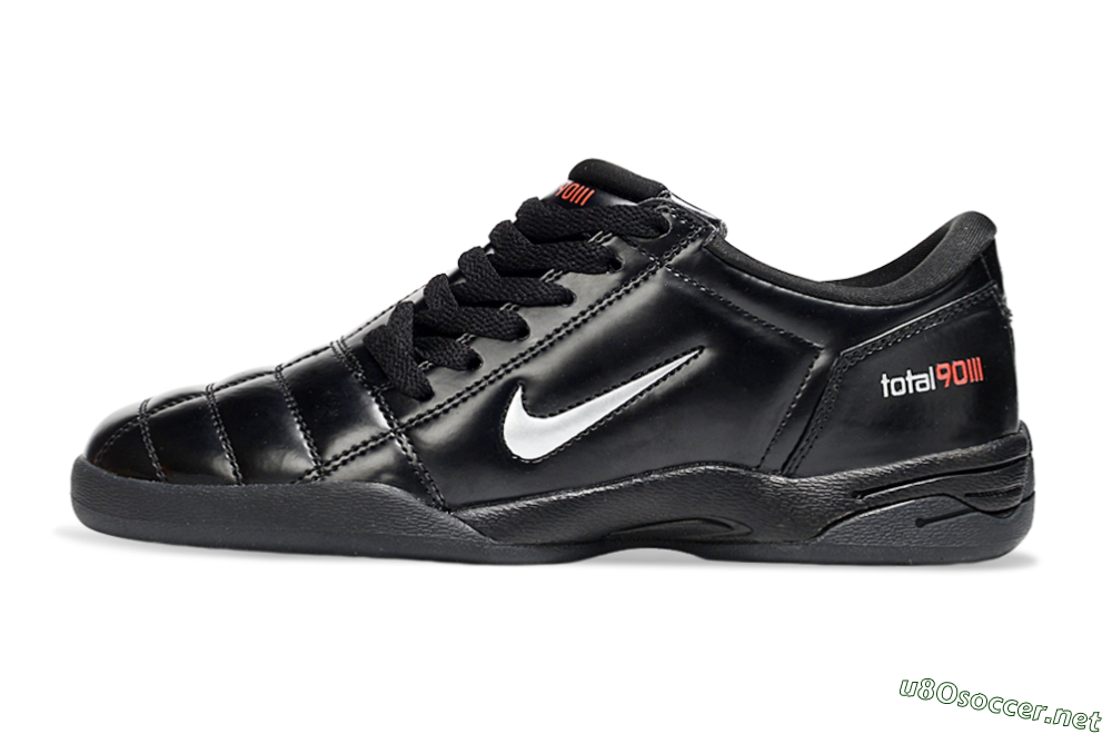 Men's Nike Total 90 II IC Football Shoes - Black/White/Red 0