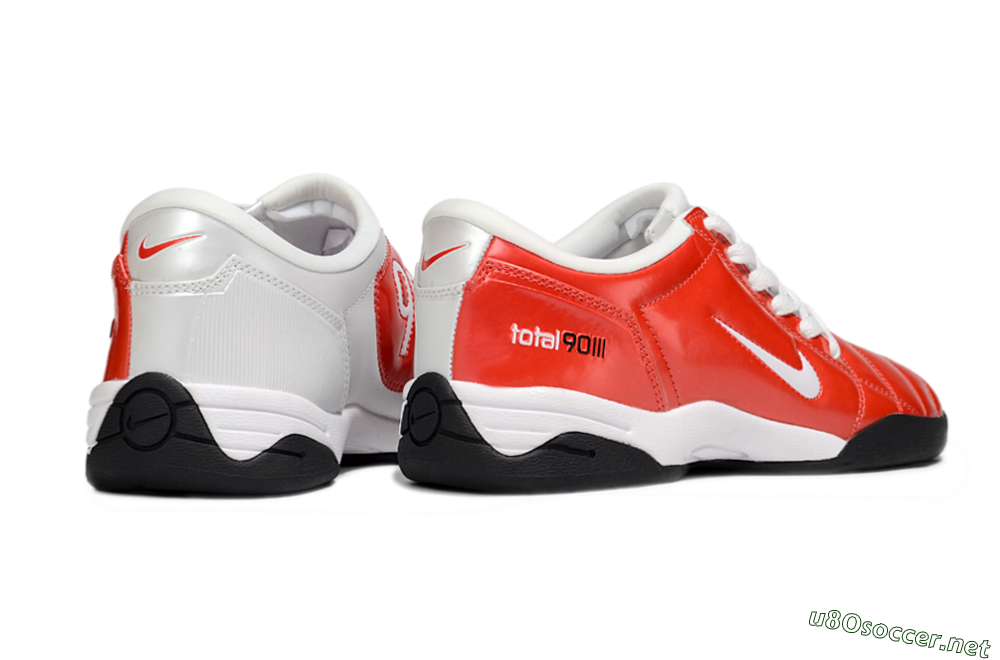Men's Nike Total 90 II IC Football Shoes - Red/White/Black 6