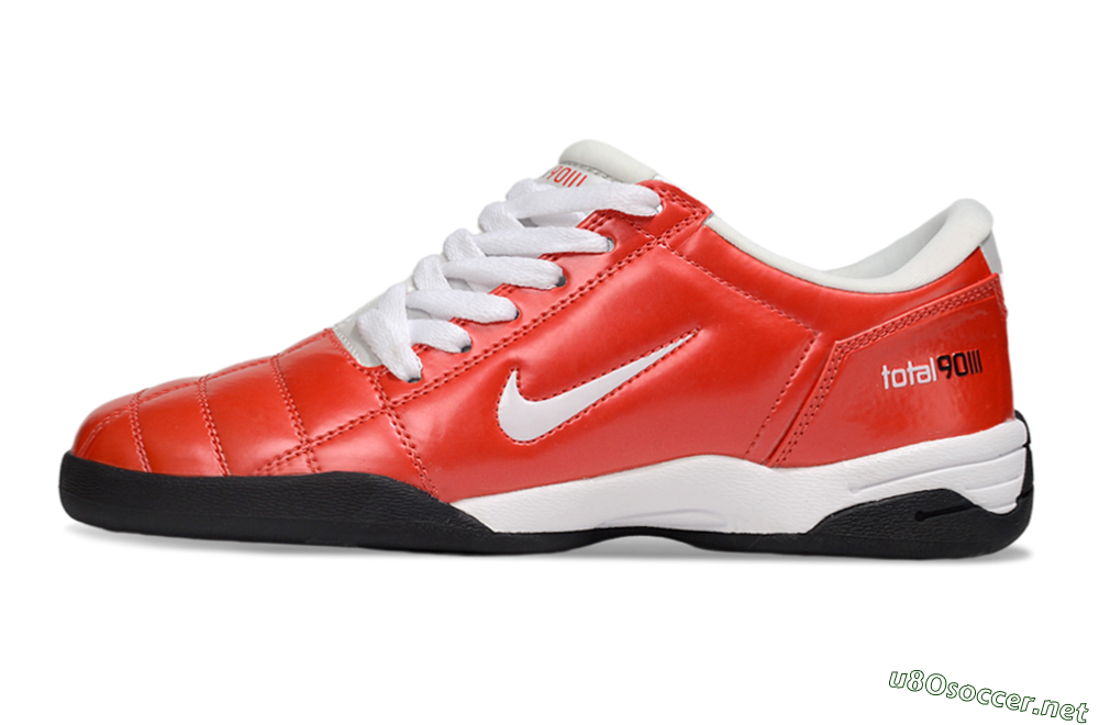 Men's Nike Total 90 II IC Football Shoes - Red/White/Black 0