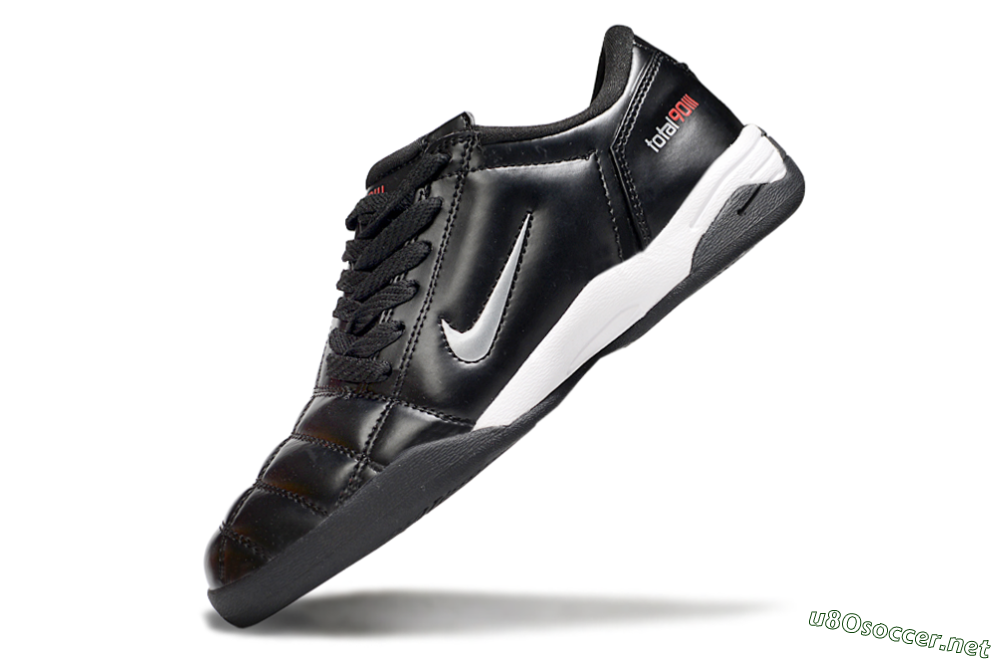 Men's Nike Total 90 II IC Football Shoes - Black/White 5