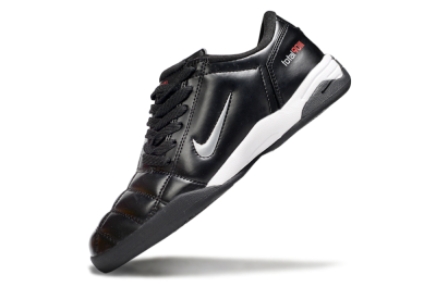 Men's Nike Total 90 II IC Football Shoes - Black/White