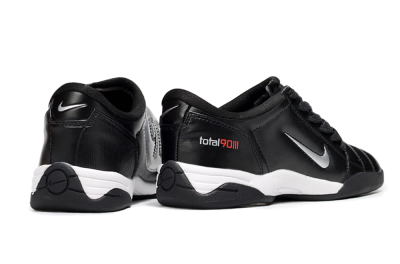 Men's Nike Total 90 II IC Football Shoes - Black/White