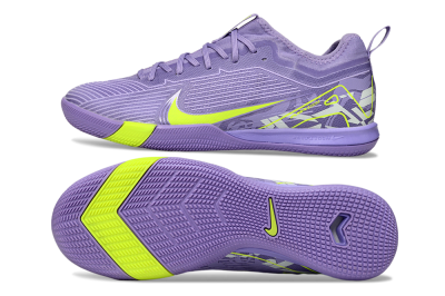 Men's Nike Air Zoom Mercurial Vapor 16 Pro IC Football Shoes - Purple/Yellow/White
